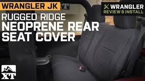 jeep wrangler neoprene rear seat cover