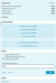 How To Create A Budget Template Ynab