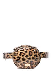 Vince Camuto Leopard Patent Belt Bag Hautelook