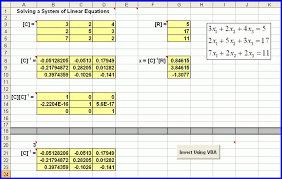 Direct Solution Of Linear Equations