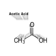 premium photo acetic acid structural