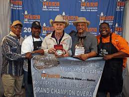 top award at rodeo barbecue compeion