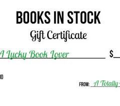 gift cards books in stock