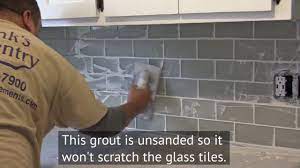 In an instant, they can transform a dull, gloomy kitchen into the center of here are some general guidelines to installing the glass mosaic backsplash that you've always wanted: How To Install A Glass Subway Tile Backsplash In New Jersey Youtube