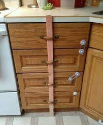 Put latches/restraints on windows so they can only be opened by an adult. 10 Brilliant Ways To Baby Proof Drawers Cabinets Without Drilling