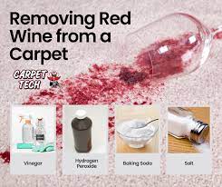 red wine stain carpet