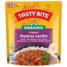 tasty bite madras lentil organic