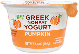 greek nonfat pumpkin yogurt trader joe s