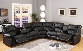 recliner ends sectional sofa