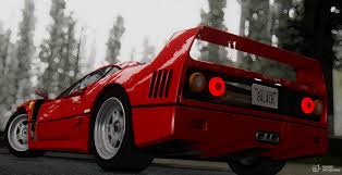 Customised your gta sa android game with. 1989 Ferrari F40 Eu Spec For Gta San Andreas