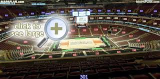 Chicago United Center Seat Numbers Detailed Seating Plan