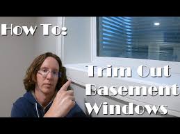Basement Windows How To Trim Them Out