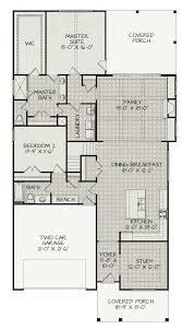 American Homesmith Caesar Model First Floor Blueprints