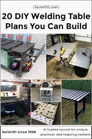 20 homemade diy welding table plans and