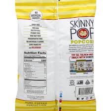 skinny pop popcorn white cheddar