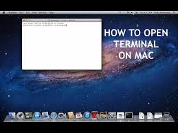 open terminal command prompt on mac