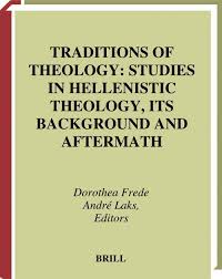 Latino e italiano la comparsa dell articolo nel corso dei. Traditions Of Theology Studies In Hellenistic Uff
