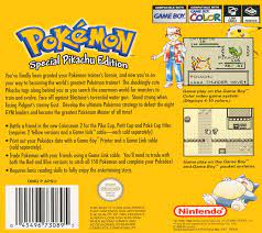 Amazon.com: Pokemon: Yellow Version - Special Pikachu Edition : Nintendo  Game Boy Color: Video Games