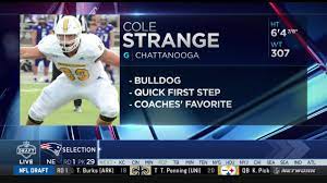 Cole Strange goes No. 29 to Patriots