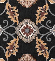 4 ft x 6 ft persian style carpets black traditional wool 4 ft x 6 hand tufted carpet by presto pepperfry
