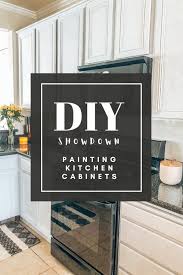 how to paint kitchen cabinets diy