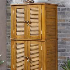 Homestyles Maho Wood Outdoor Storage
