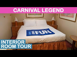 carnival legend interior cabin tour