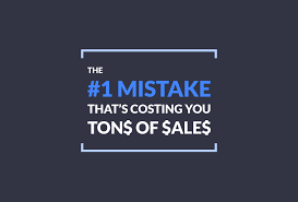 The 1 Mistake Thats Costing You Tons Of Sales Propeller Crm Blog