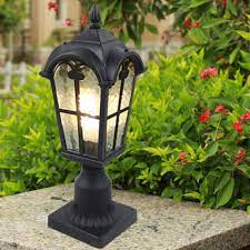 Outdoor Garden Patio Driveway Lamp Post