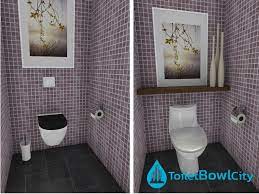 wall mounted toilet bowl floor mounted