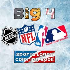 Get inspired by these amazing sports logos created by professional designers. Big 4 Sports Logos Coloring Book Mlb Nba Nfl Nhl Team Logos To Color Unique Birthday Gift Present Idea Books U S Sport 9781791593124 Amazon Com Books