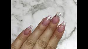 gel nails infill glitter fade you