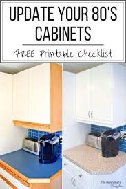 how to paint laminate cabinets the