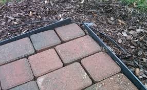 Brick Pavers Edge Restraint Replacement