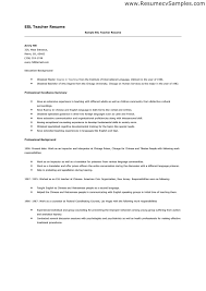 Esl Teacher Resume samples   VisualCV resume samples database Examples of teacher resume objective omufy boxip net sales and marketing sample  resume examples kindergarten teacher