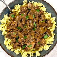 ground beef stroganoff gypsyplate