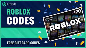 free roblox gift card codes 2023 unused