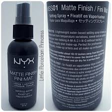 nyx matte finish long lasting setting spray