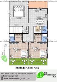 4 Bhk Duplex House Design In 4800 Sq Ft