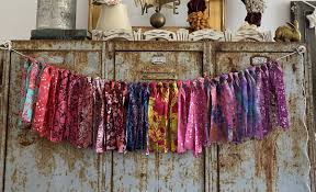 how to make fabric garlands easy diy