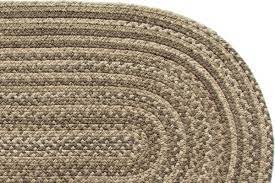 lowcountry brown wool braided rug