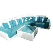 white wooden and leather sofa set
