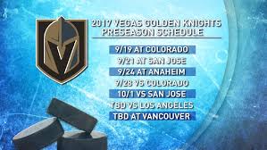 You can now find partial and full season tickets, including a minimal quantity of single game tickets, on sale now. Full Sportscast Golden Knights Confirm Preseason Schedule Howard To Visit Unlv Ksnv