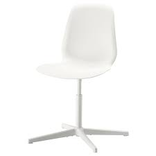 A white computer chair for your home study: Leifarne White Balsberget White Swivel Chair Ikea