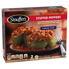 stuffed peppers large size frozen meal