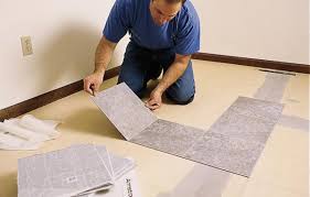 installing vinyl flooring or pvc flooring