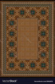 luxury carpet with blue pattern royalty