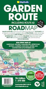 Garden Route Road Map Mapstudio N2