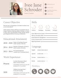 Template Cv Resume Template Download Templates