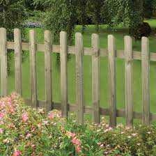 Pale Picket Fence Panel